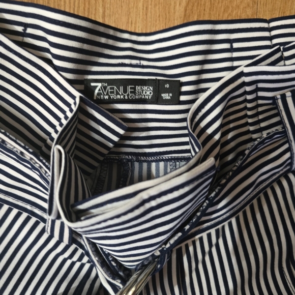 7TH AVENUE NEW YORK & COMPANY HIGH WAISTED WIDE LEG PANTS 💕 - Picture 7 of 8